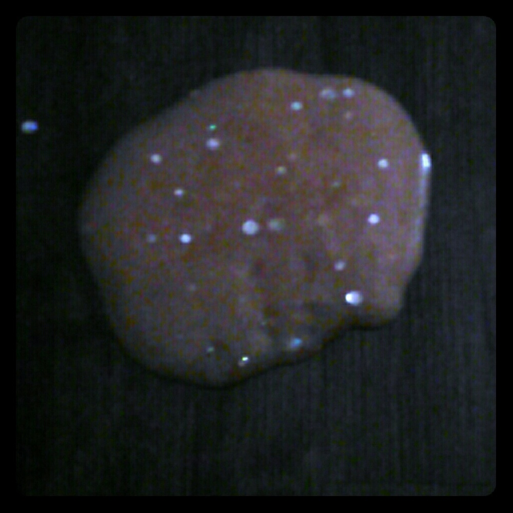 Slime with glitter